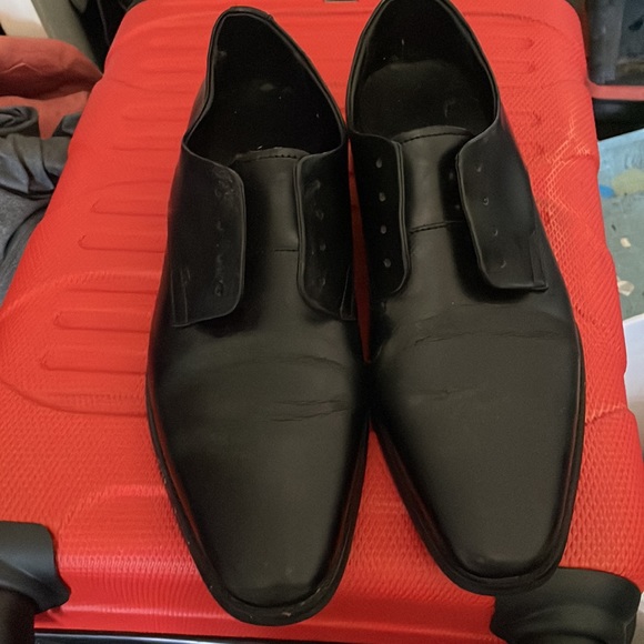 Calvin Klein dress shoes size 10 1/2 fancy attention grabbers - Picture 4 of 7